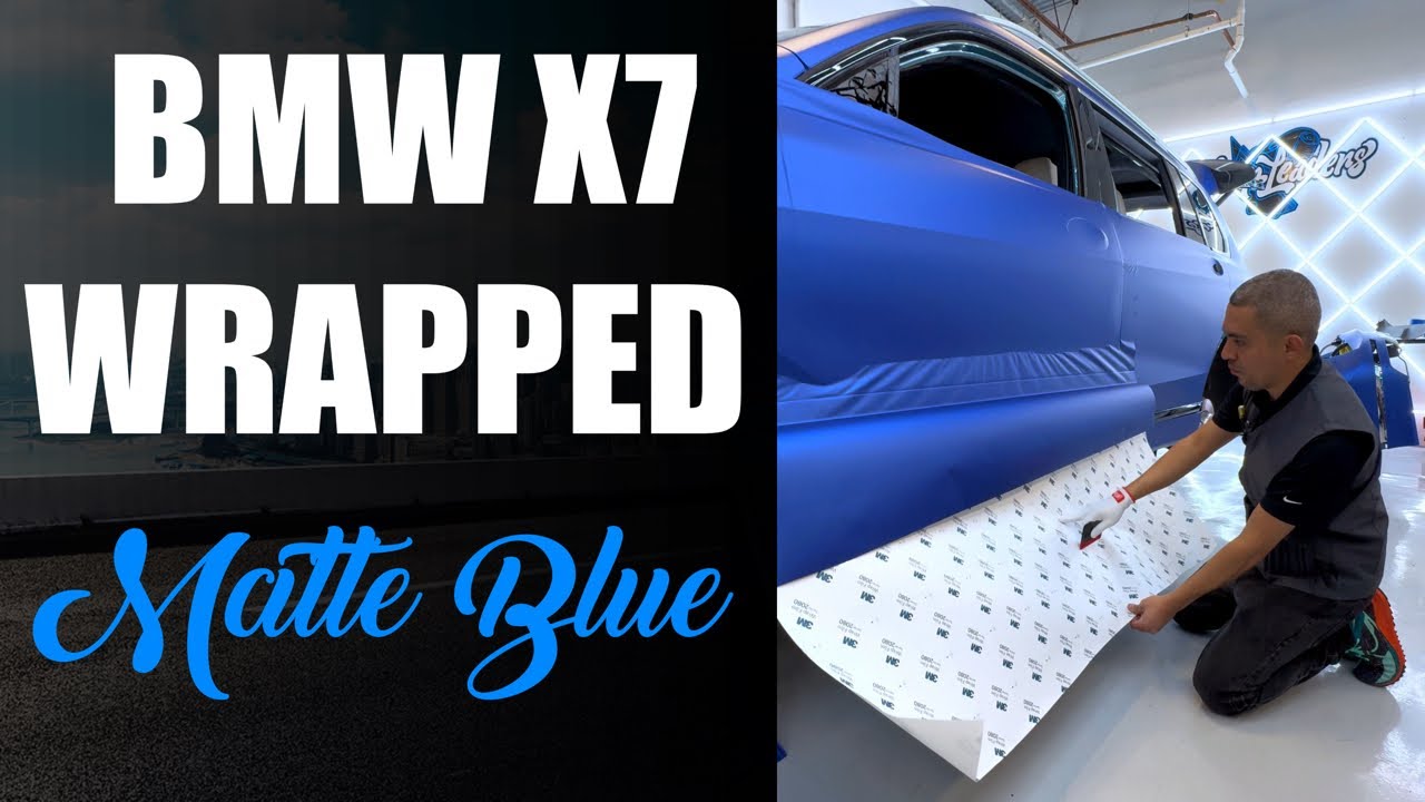 Vinyl wrapped 2023 BMW X7 🔥💪 #carwrapping #carwrap #vinylwrap