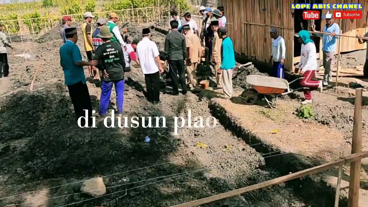 Lagi viral_Pembangunan masjid AL IKLHAS/ dusun plaosan, desa temurejo, kab banyuwangi