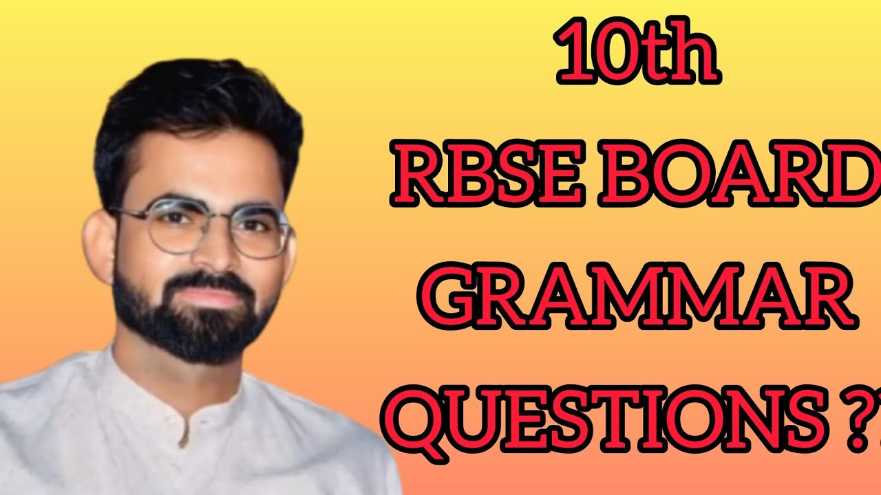 10th RBSE BOARD Exam's Grammar Que.#englishgrammar#english#viral#10thclassenglishpaper#viralreels 