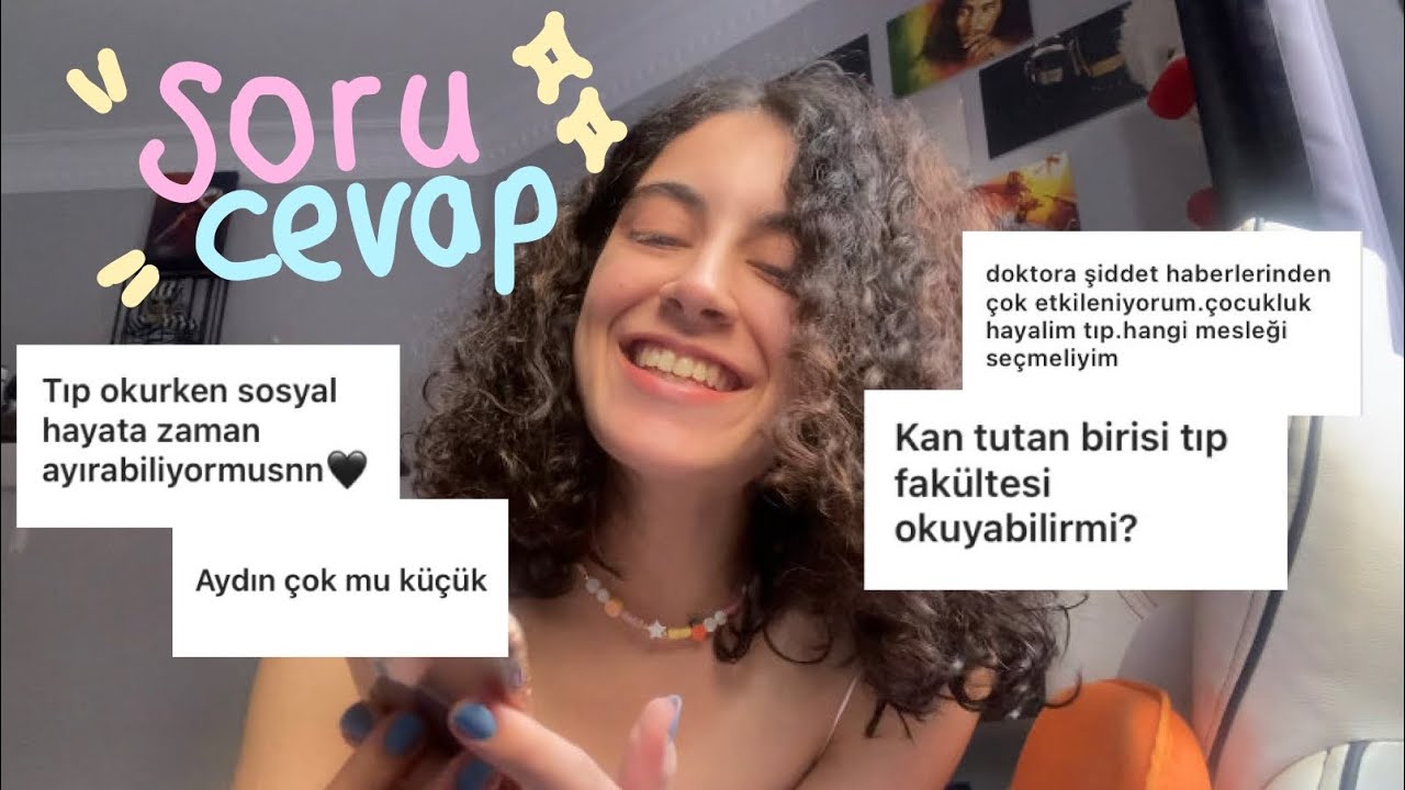 SORU CEVAP| tıp okumak, aydın, yurt