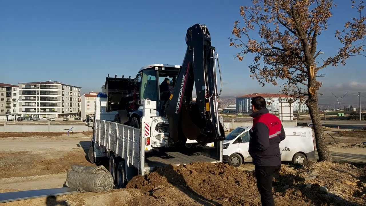 Matador Sahaya İniyor Hidromek 102S Supra Bekoloder