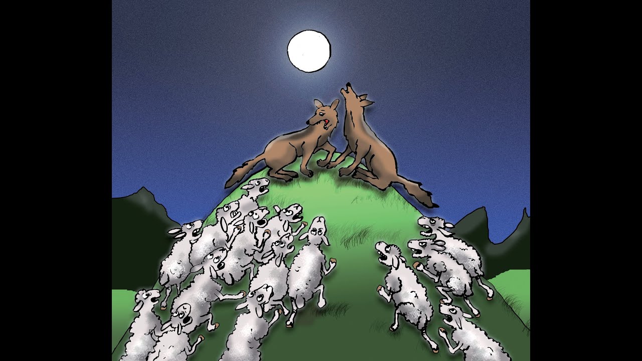 La r&eacute;volte des moutons: Fable sociale pour petits et grands/ Audio, livre,1er partie