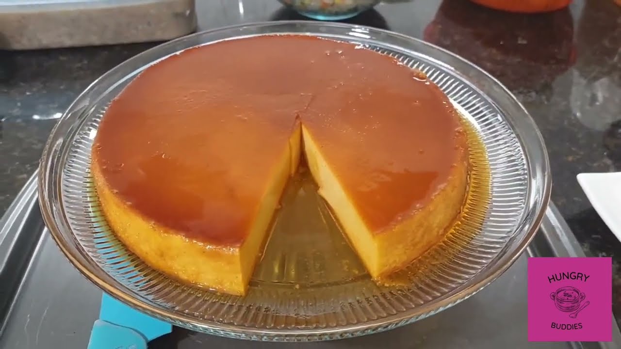 SWEET POTATO FLAN@aizaragosa #hungrybuddies