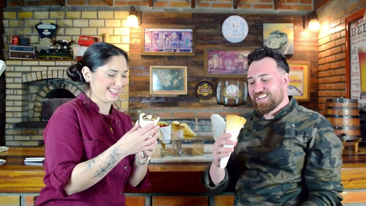 Novas receitas de massa para PIZZA CONE. Como Fazer Tapioca no cone?