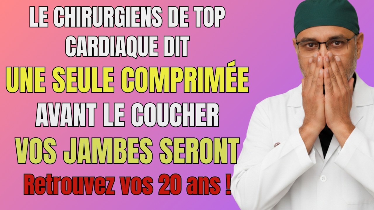 Après 70 ans : la vitamine n°1 pour booster le flux sanguin dans les jambes