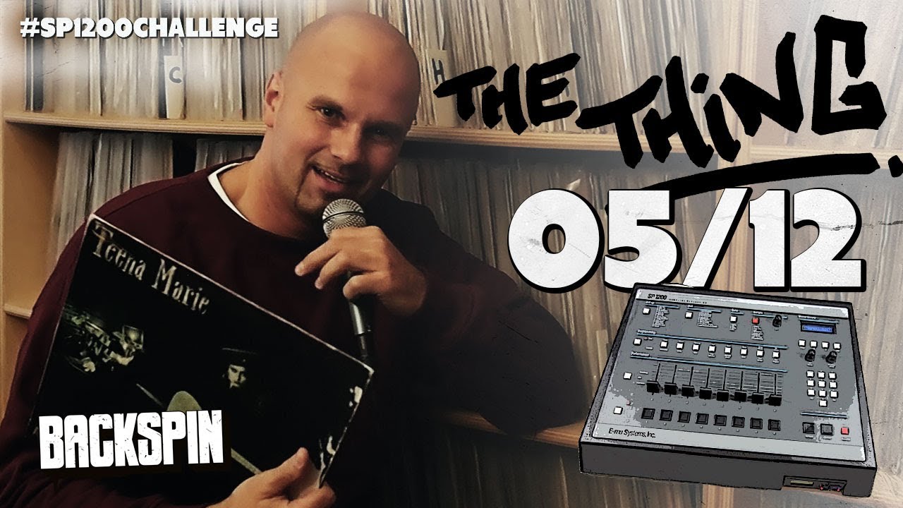 BACKSPIN THE THING: Beat Making Of 05/12 by 12 Finger Dan #sp1200challenge