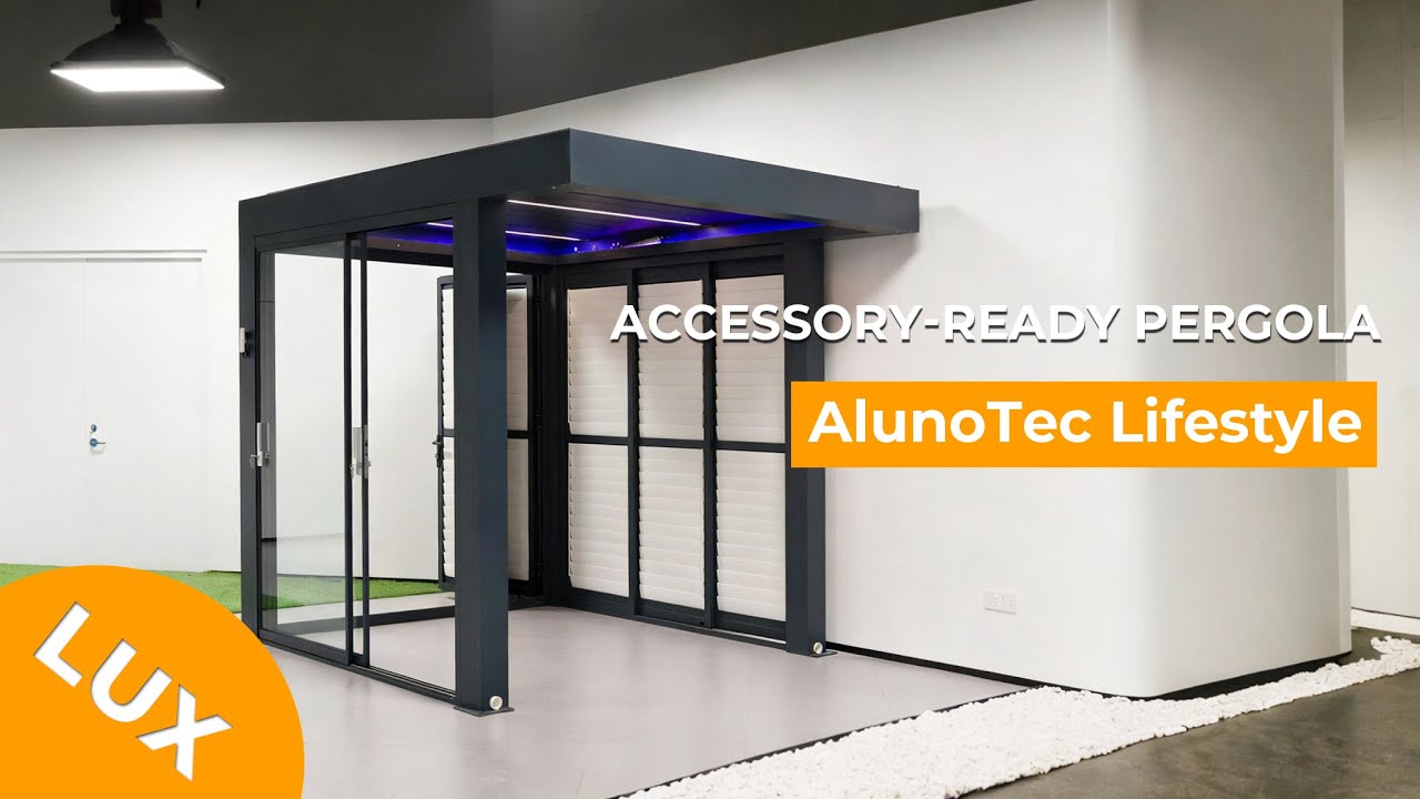 AlunoTec Lifestyle💡丨Пергола, готовая к установке аксессуаров🌟