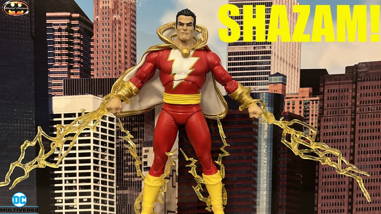 McFarlane DC Multiverse Shazam! Page Puncher DC Direct Action Figure Review & Comparison