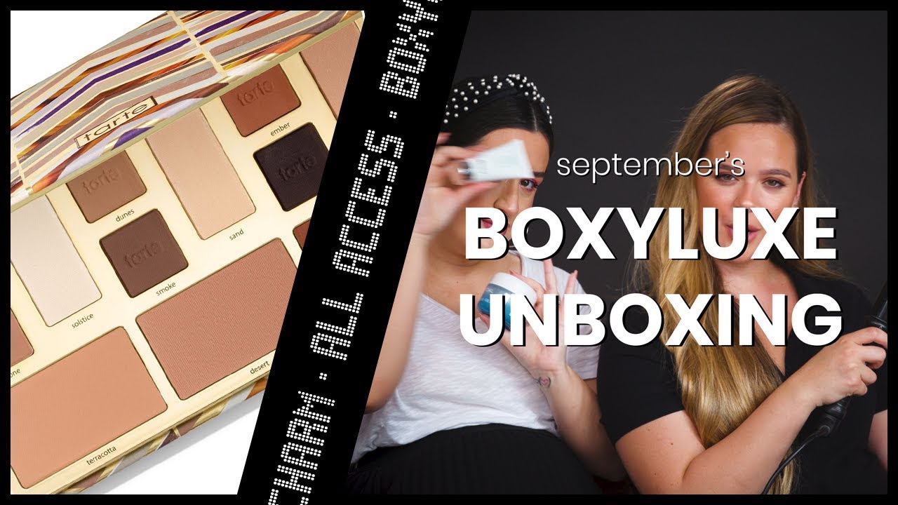 Unboxing September BoxyLuxe | Boxycharm