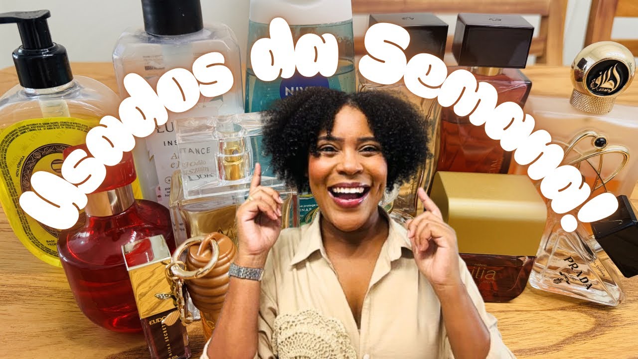 Sabonetes novos, glosses novos e os perfumes da semana!