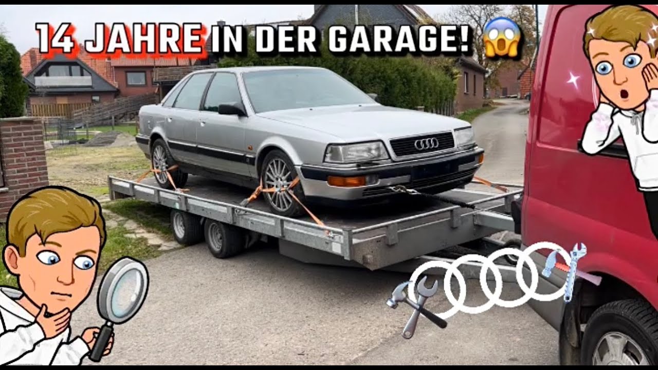 Audi V8 D11 SCHEUNENFUND! Wir kaufen noch einen V8! 🤩​​ l Spezial Video zum Projekt #2 ⚜️​