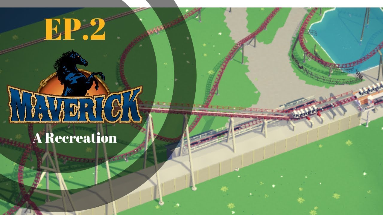 Maverick Ep.2 - The lift Hill + Launch Tunnel - Parkitect