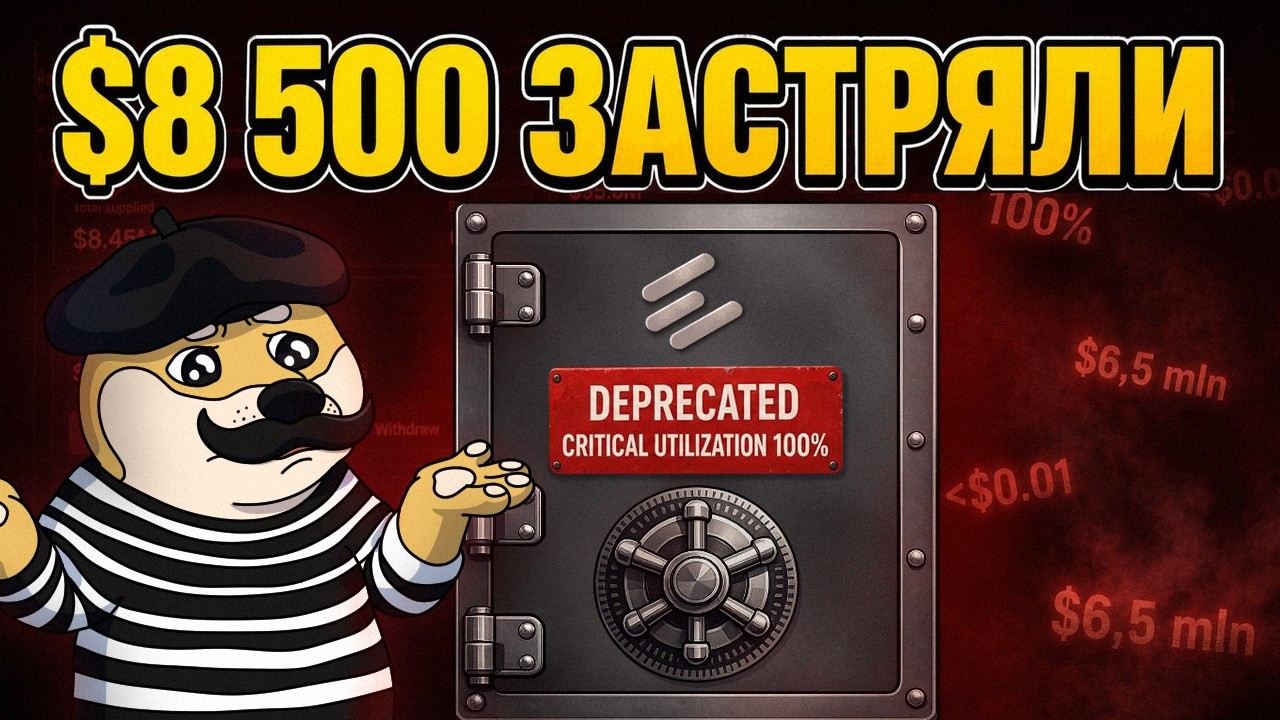 Я положил $8 500 в DeFi-лендинг. И не могу их забрать!