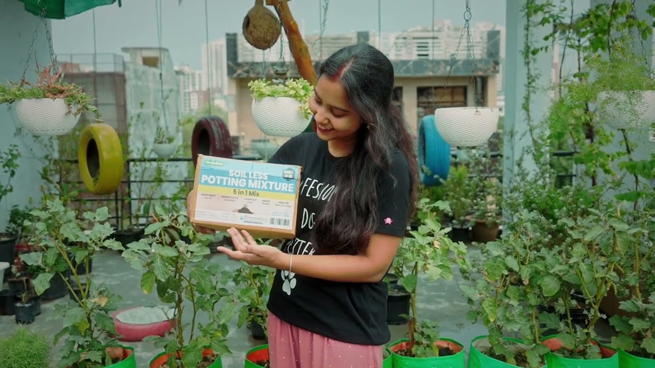 5 in 1 Potting Mixture for Plants | Expands to 10kg | 5 Premium Ingredients