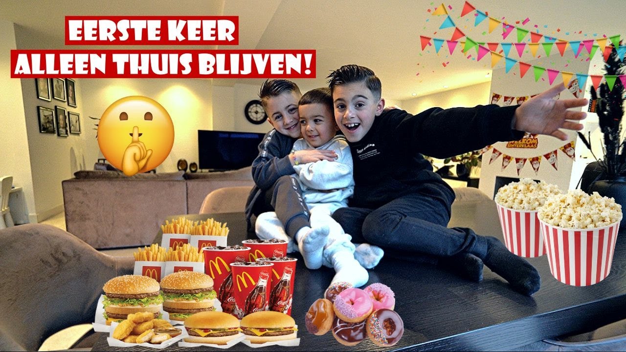 DEVRAN, ILAY & MIAZ BLIJVEN VOOR HET EERST ALLEEN THUIS 😱| #748