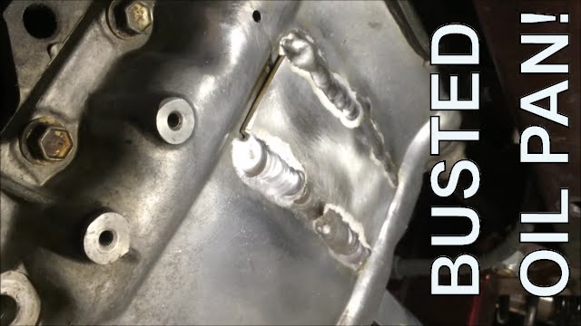 How to tig weld cast aluminum - busted oil pan