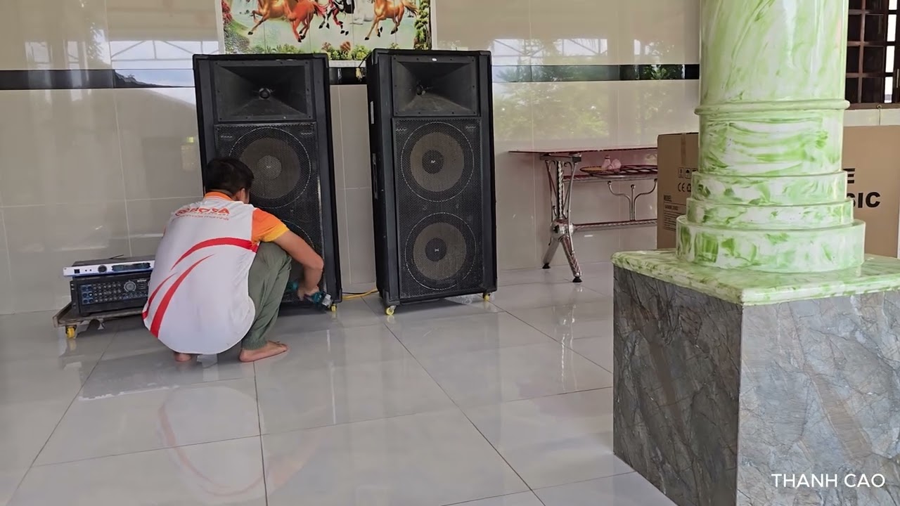 NÂNG CẤP LOA CHO KHÁCH VIP TÂN HOA ĐÔNG THỦY ĐÔNG
