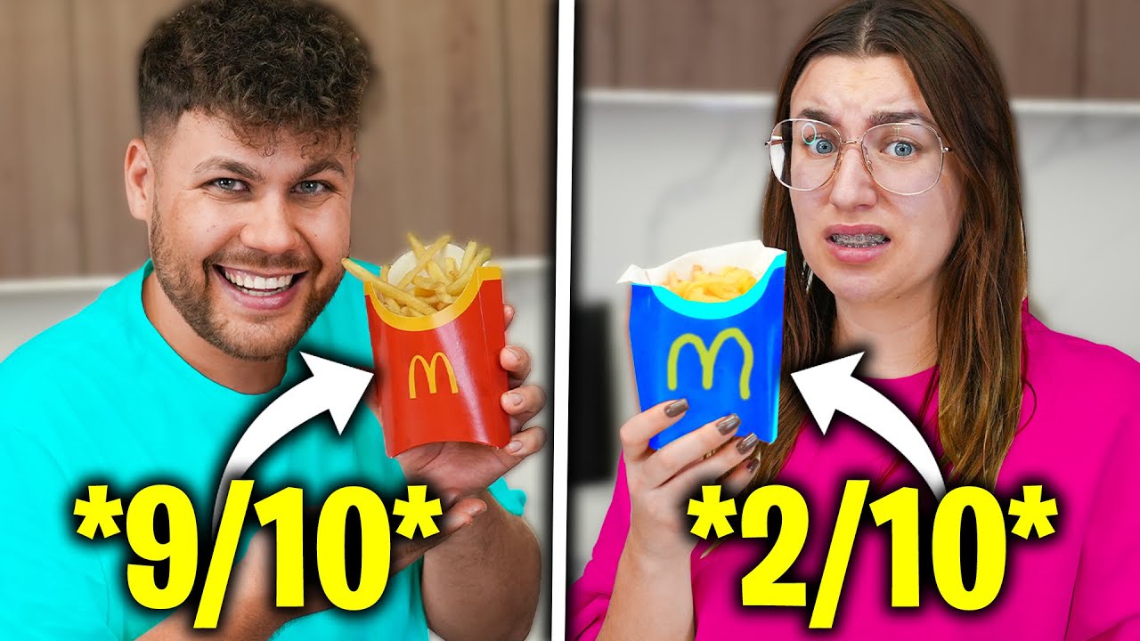 KTO LEPIEJ ODWZORUJE FRYTKI Z McDONALD'S WYGRYWA!