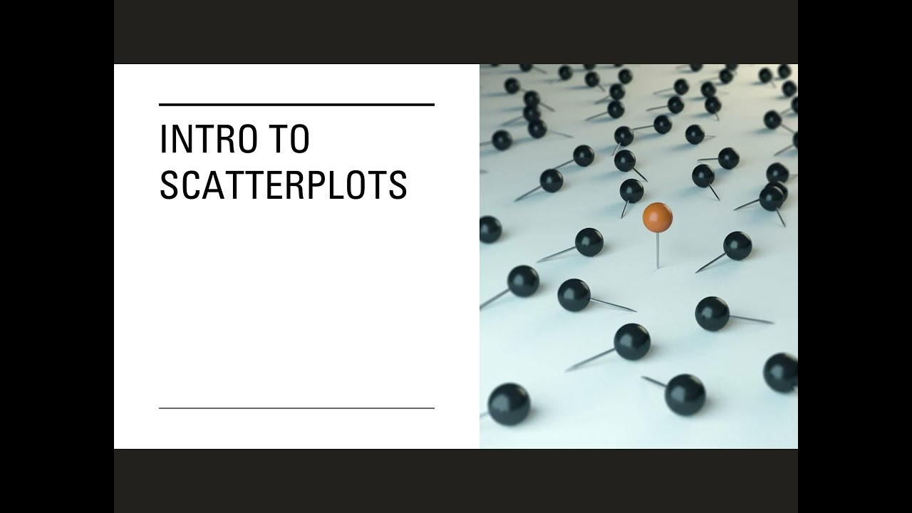 Intro to Scatterplots