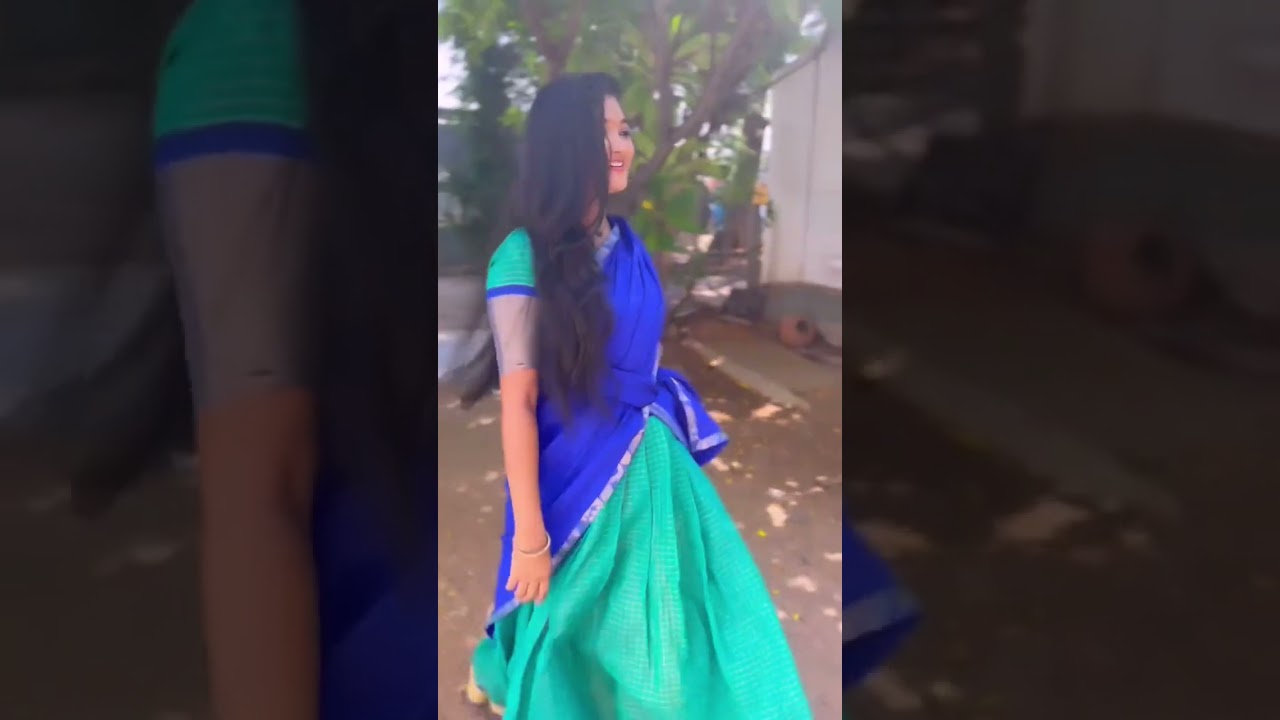 Langa voni 😮&zwj;💨🦋❤️#langavoni #pooja #suryakantham #serial #trending #explore@Gayatrichinnuofficial