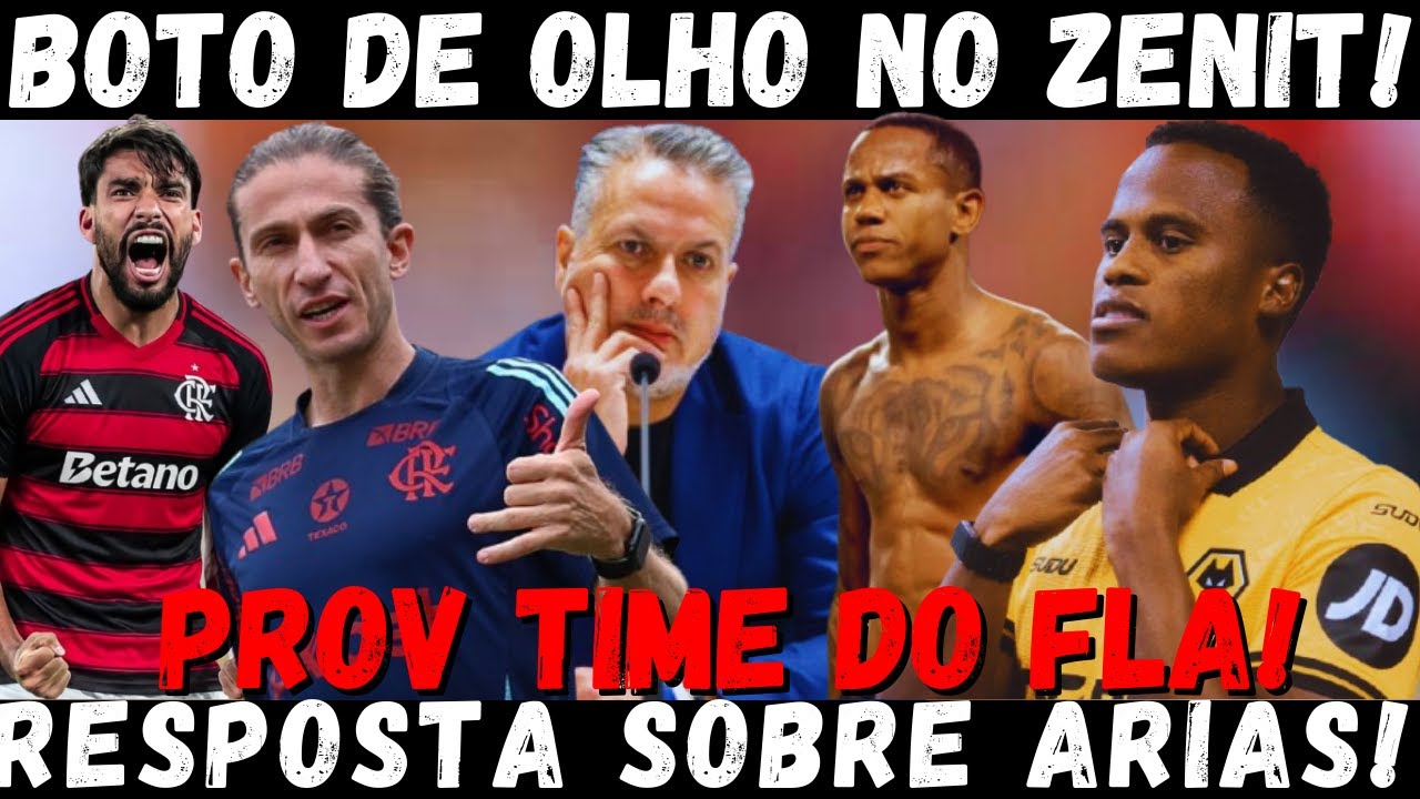 FLAMENGO PODE MUDAR CONTRA O INTER | BOTO DE OLHO NO ZENIT | MEIA NA MIRA DA INGLATERRA