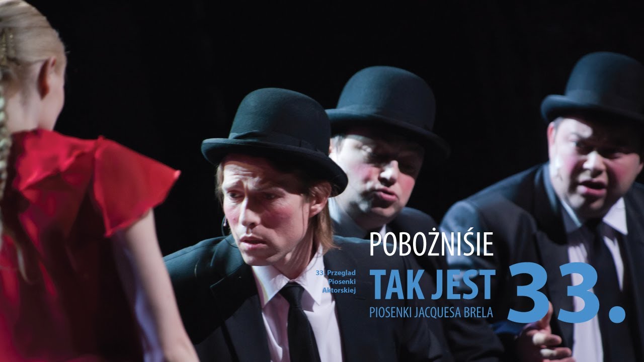 Pobożnisie - Bartosz Porczyk (Tak Jest Piosenki J.Brela Koncert Galowy 33. PPA)