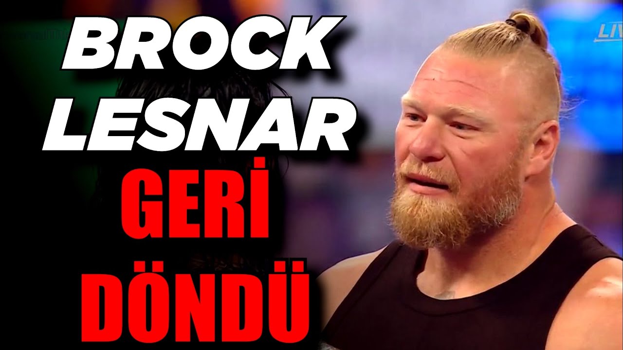 BROCK LESNAR SUMMERSLAM'DE GERİ DÖNDÜ - CANLI REAKSİYON