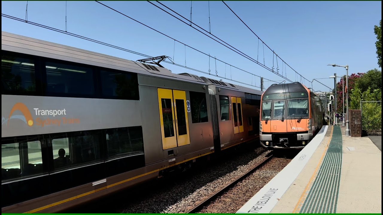 2190ST Transport Vlog 1073: [Sydney Trains & NSW Trainlink Intercity] Croydon Train Spotting Part 2