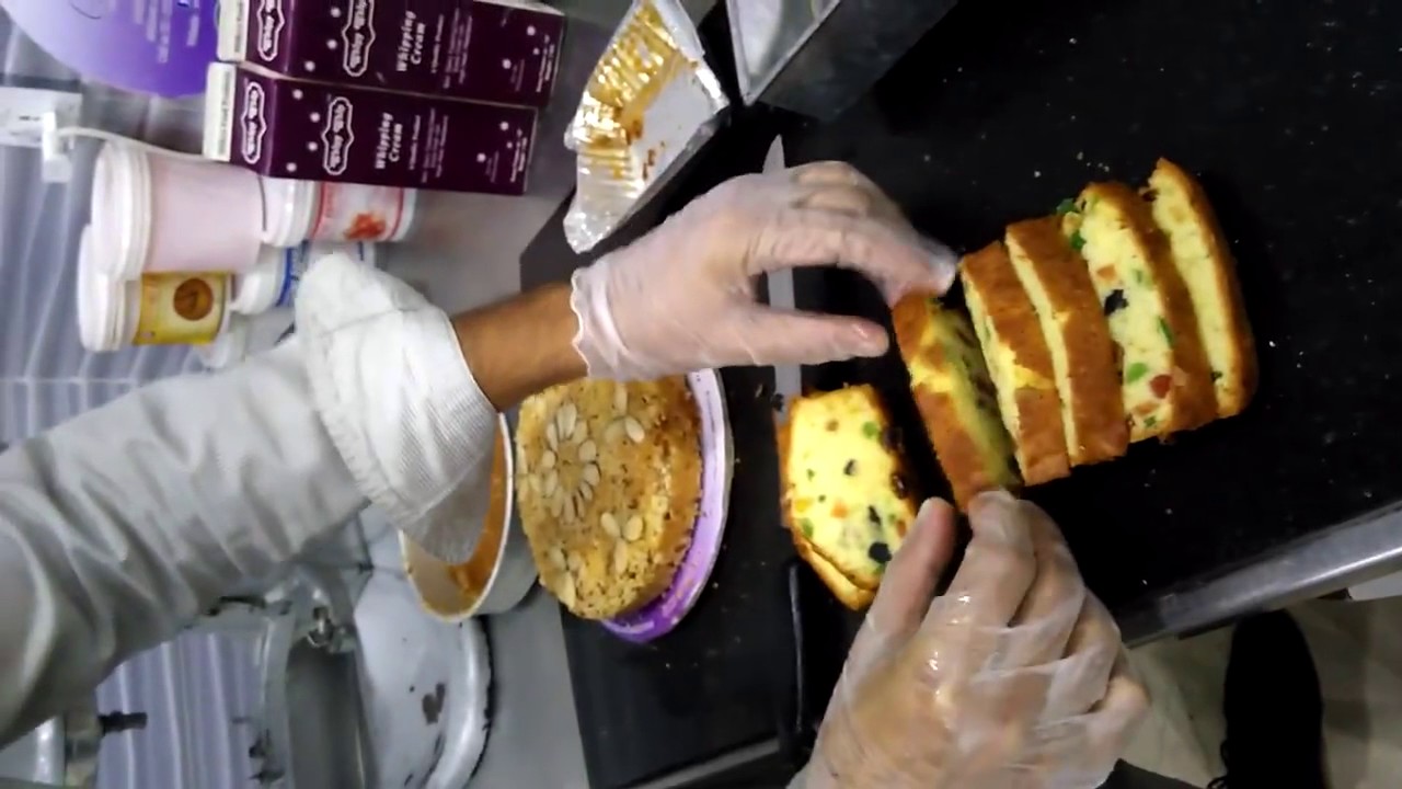 Tutorial of making Almond cake.