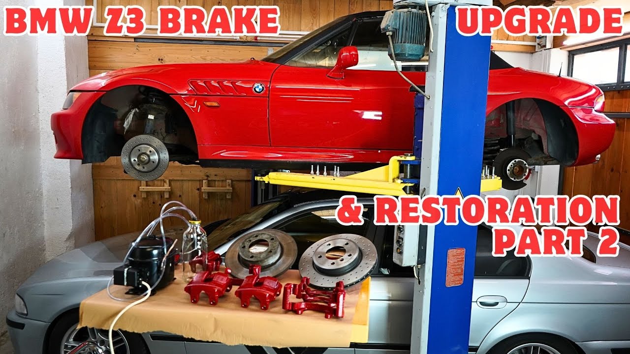 BMW Z3 brake upgrade & restoration, part 2