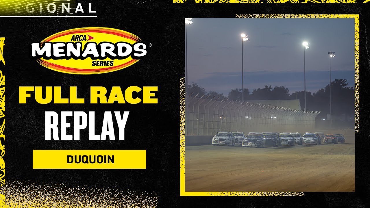 ARCA Menards Series full race replay: Southern Illinois 100 from DuQuoin State Fairgrounds