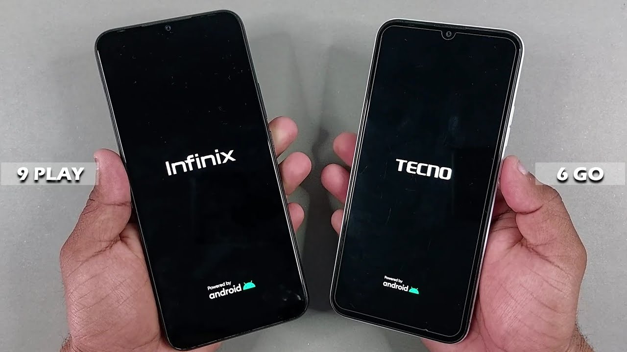 Infinix Hot 9 Play Vs Tecno Spark 6 Go Speed Test | 4GB Vs 4GB