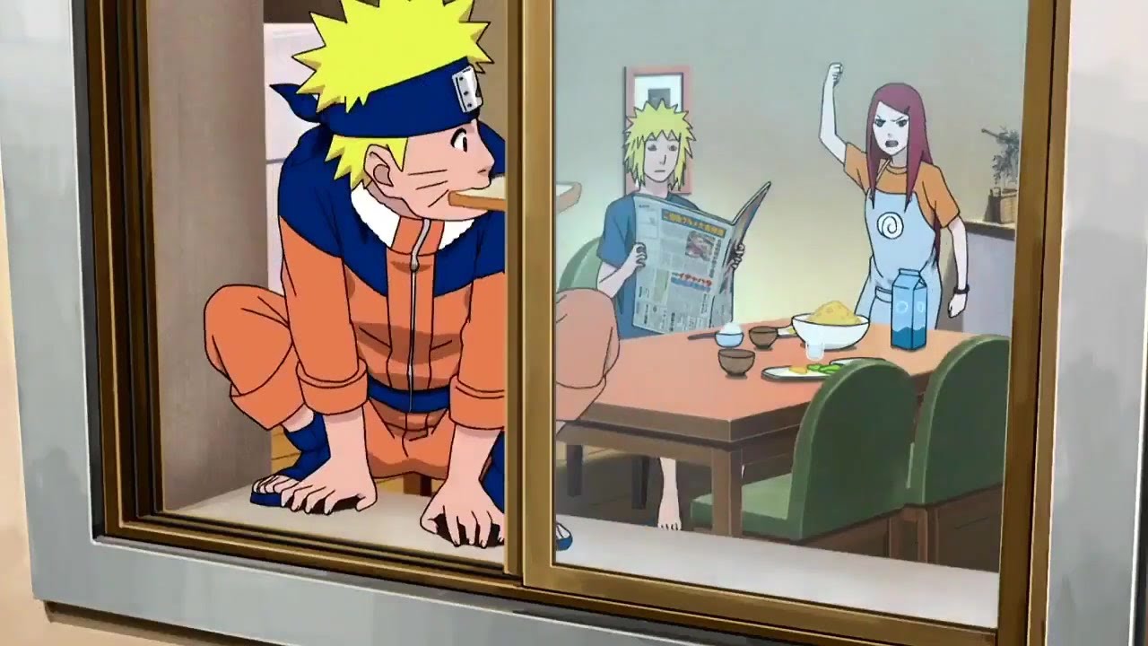 Naruto met the Nine-Tails to summon Gamabunta, Naruto Visits Sasuke's House, Team 7 Vs Hidan