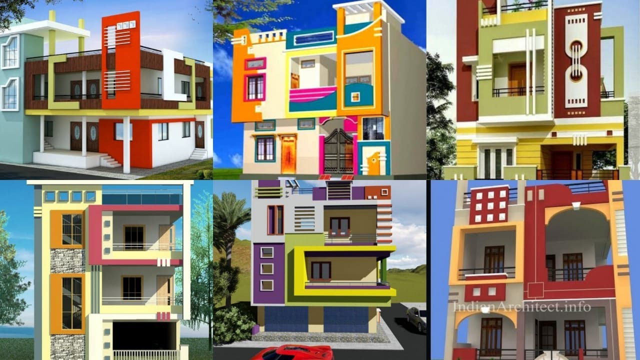 TOP  Modern Elevation Designs for Double floor house | 2 Floor House Elevation india #HouseDesigns