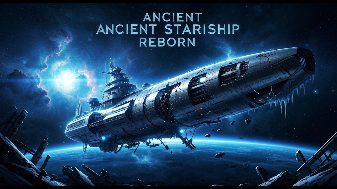 Alien Spaceship Full Restoration | Celestial Silver Astra Dominion Rebuild (Lyra 8902)
