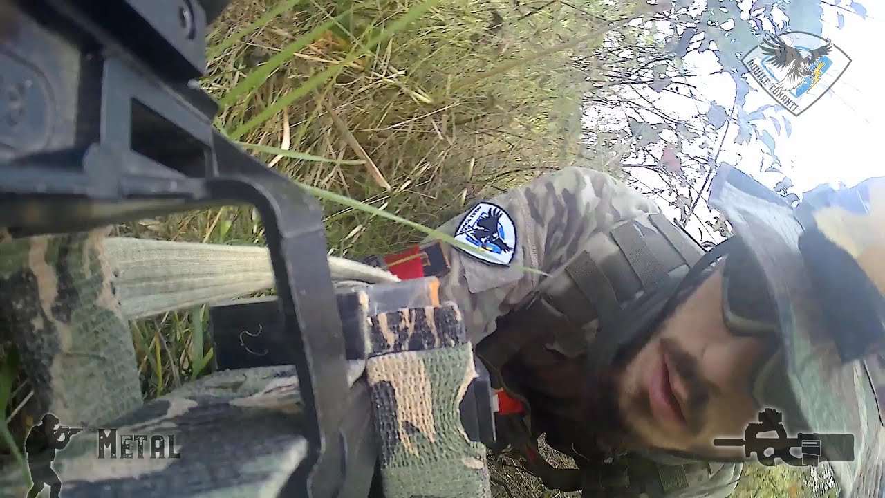 Pilota impallinato - Partita softair a Portogruaro dai Serenissima Legion