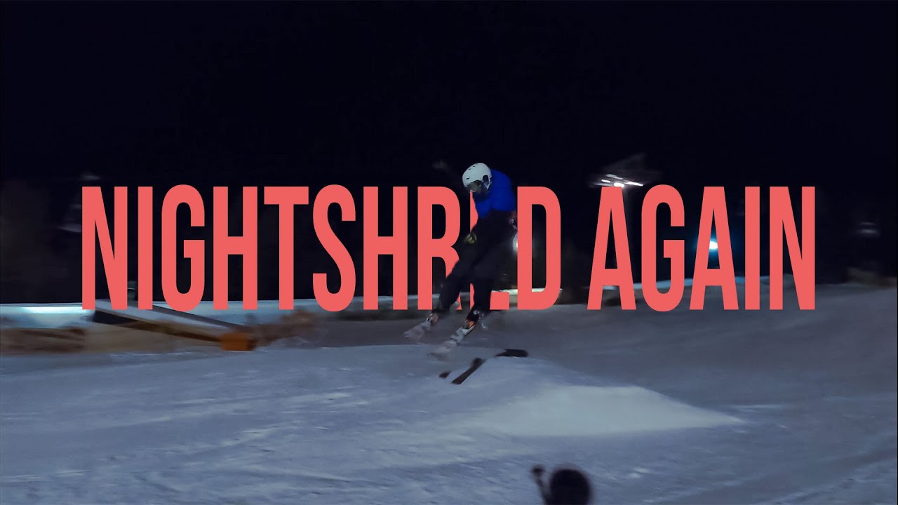 Trick-Party im Alpspitzpark-Nesselwang | Flutlicht Ski | Bergwerk