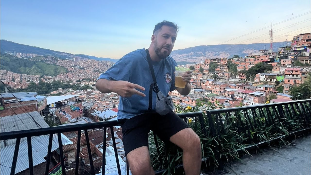VISITEI UMA FAVELA DE MEDELLIN (Comuna 13) ep.2