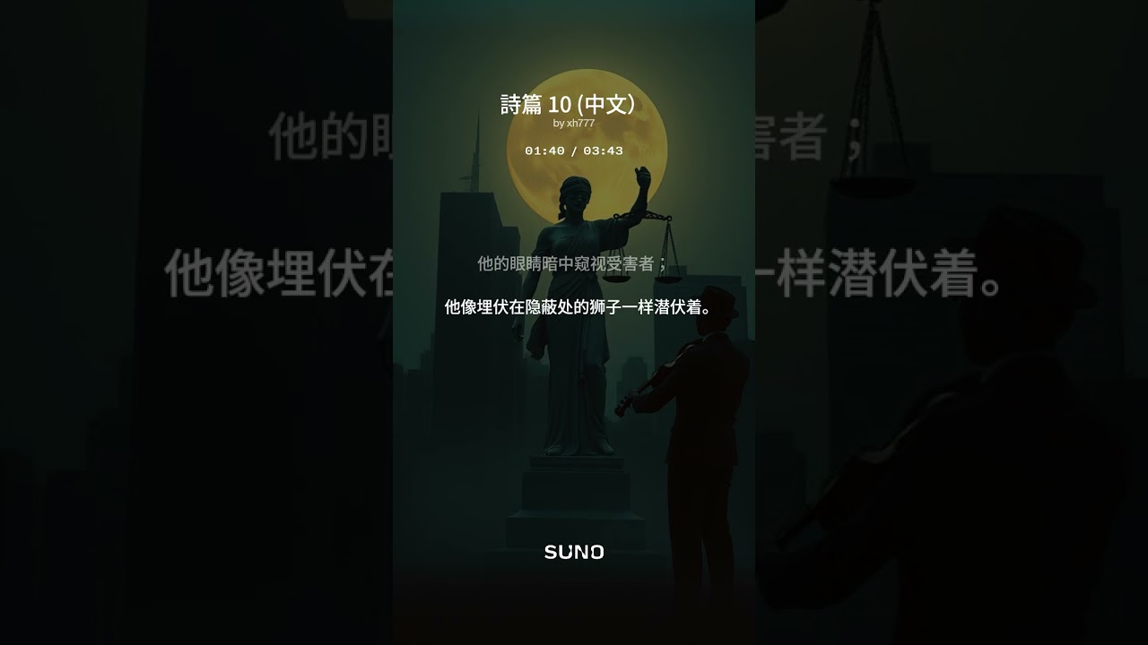 詩篇 10 (全中文）