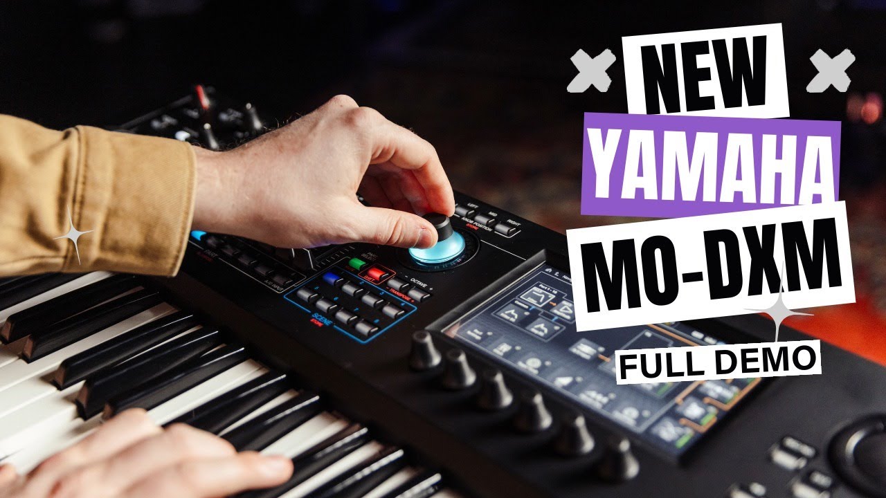 Обзор Yamaha MO-DXM и демонстрация звука | Новый синтезатор среднего класса от Yamaha