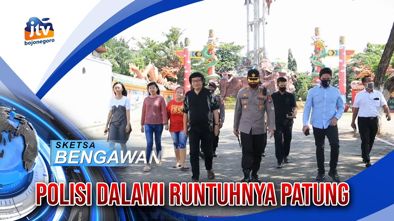 Polisi Lakukan Pendalaman Runtuhnya Patung Kwan Sing Tee Koen