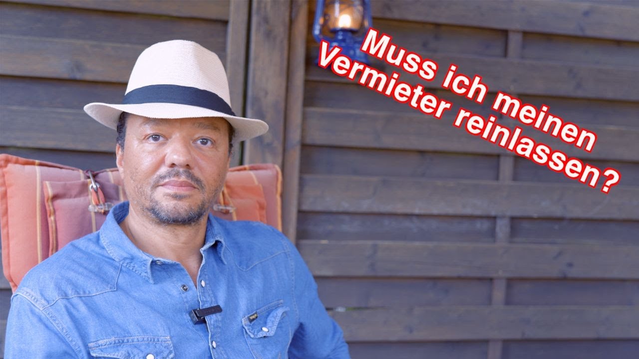 Mietrecht | Muss ich den Vermieter reinlassen? | Rechtsanwalt Mc Kay erklärt