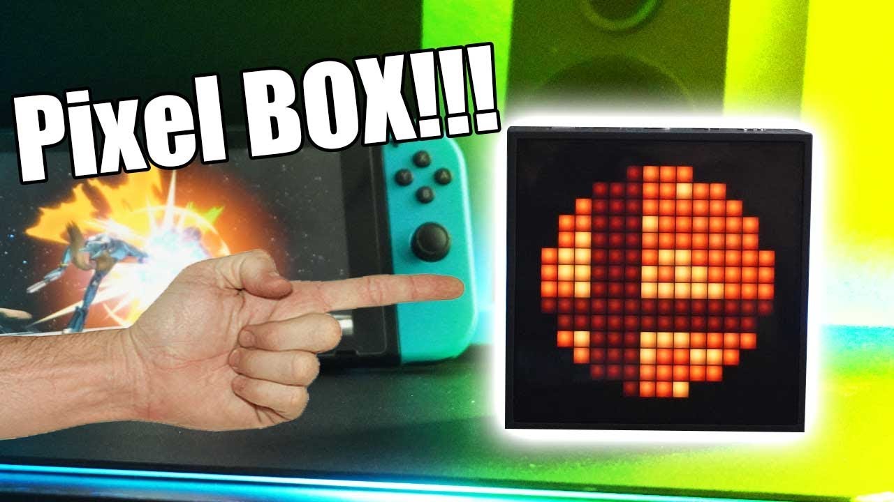 Your Setup Needs This - Divoom Timebox Pixel Art.