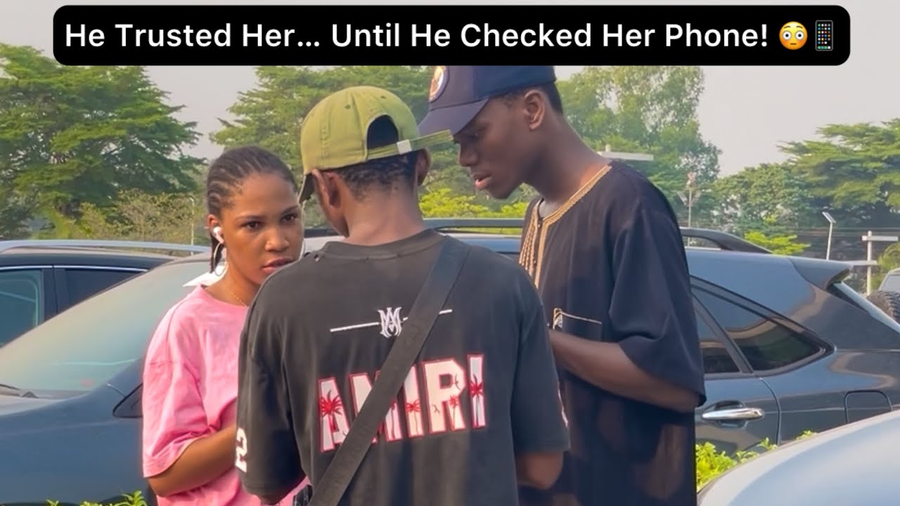 He Trusted Her… Until He Checked Her Phone! 😳📱
