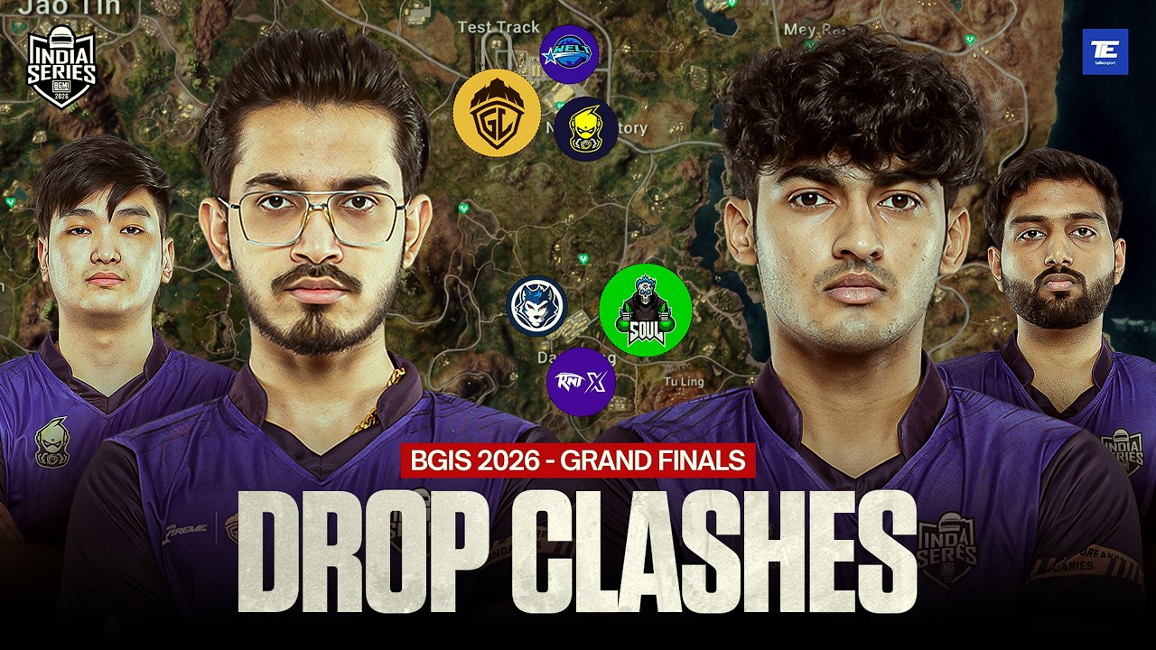 BGIS 2026 Grand Finals Drop Map Analysis | All Clashes
