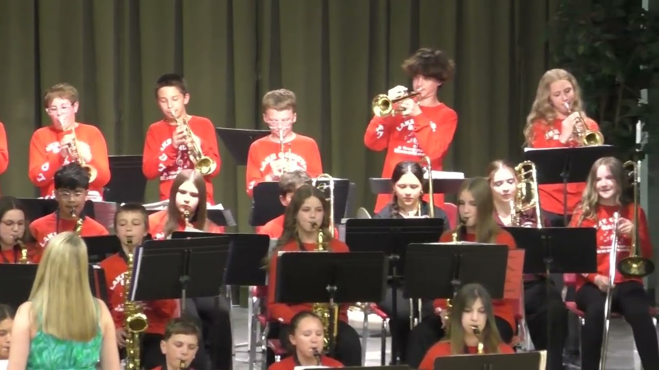 2026 Lake Geneva Middle School Spring Band Concert May 5th, 2026