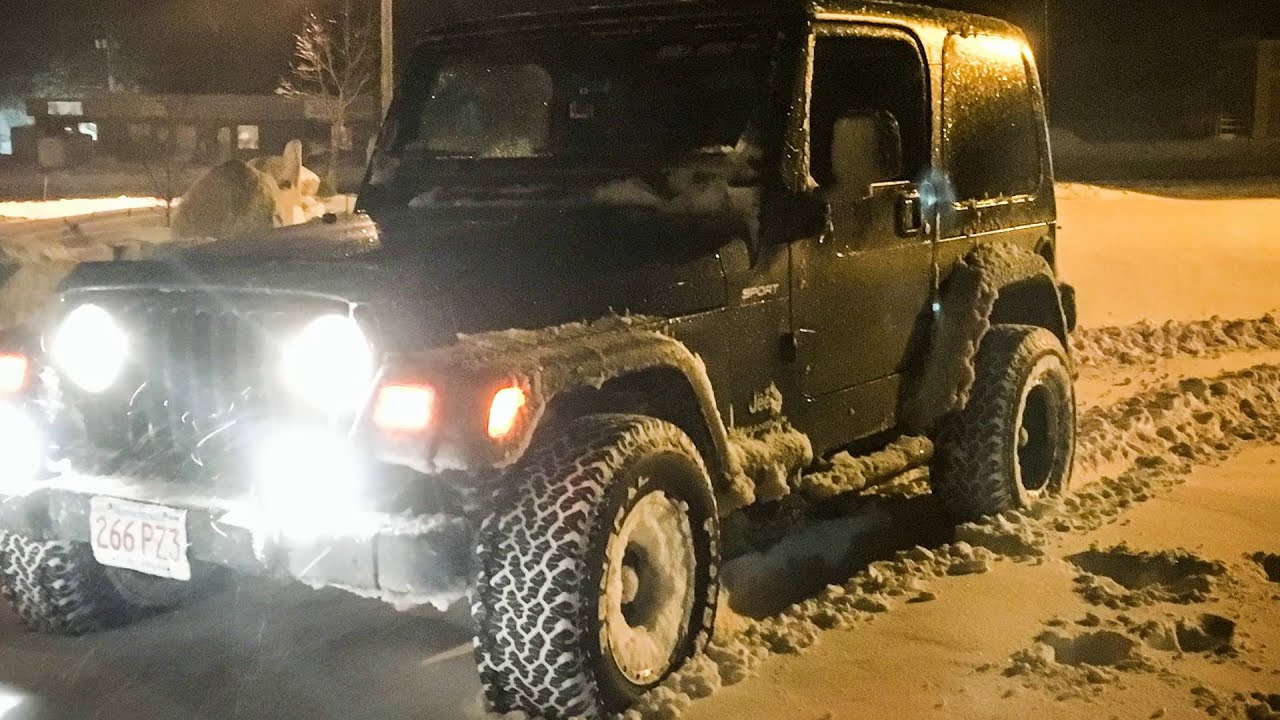 2016 blizzard Plymouth, MA Jeep Wrangler TJ Sport 2003