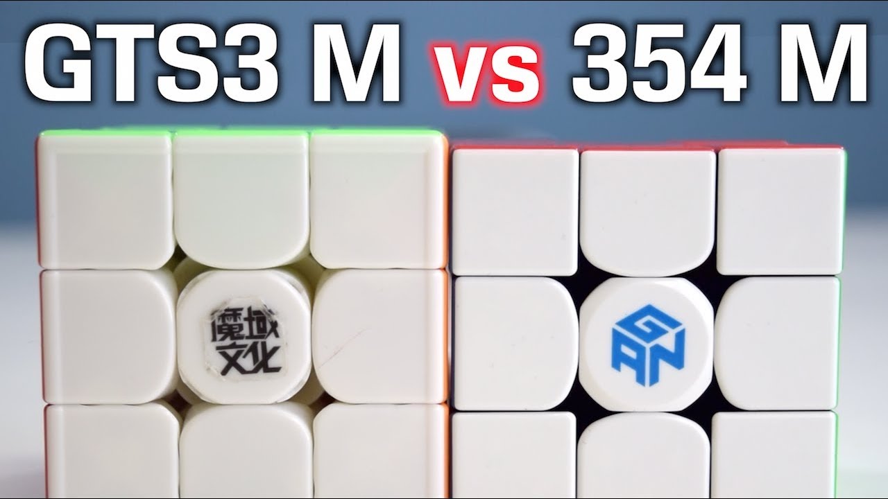 MoYu GTS3 M vs GAN 354 M Comparison | thecubicle.us
