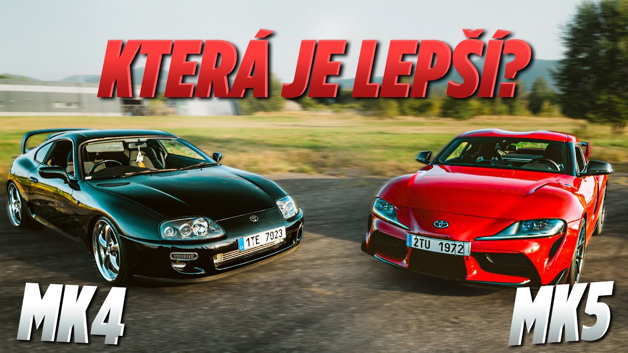 Svezu někoho Z VÁS MOJÍ SUPROU?! ❤️🖤 | Která SUPRA JE LEPŠÍ? | NightCruise