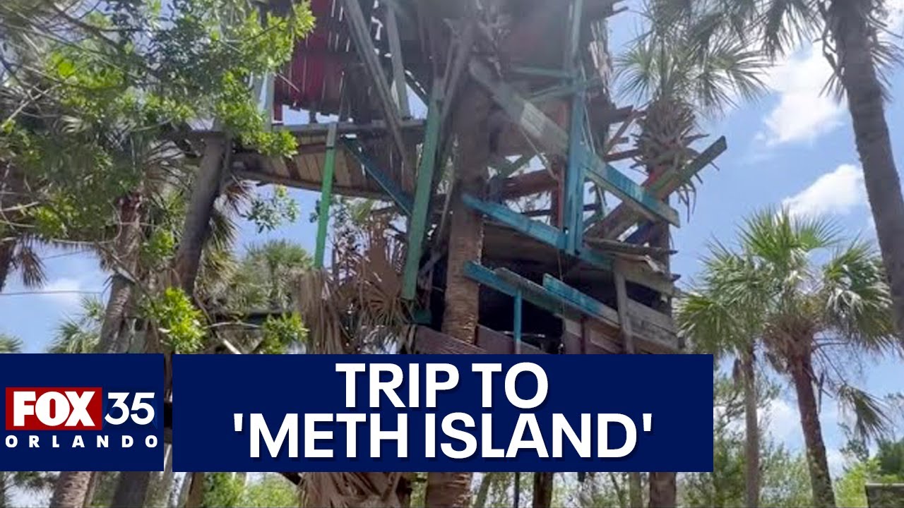 Squatters take over Florida ‘meth island,' build elaborate treehouse